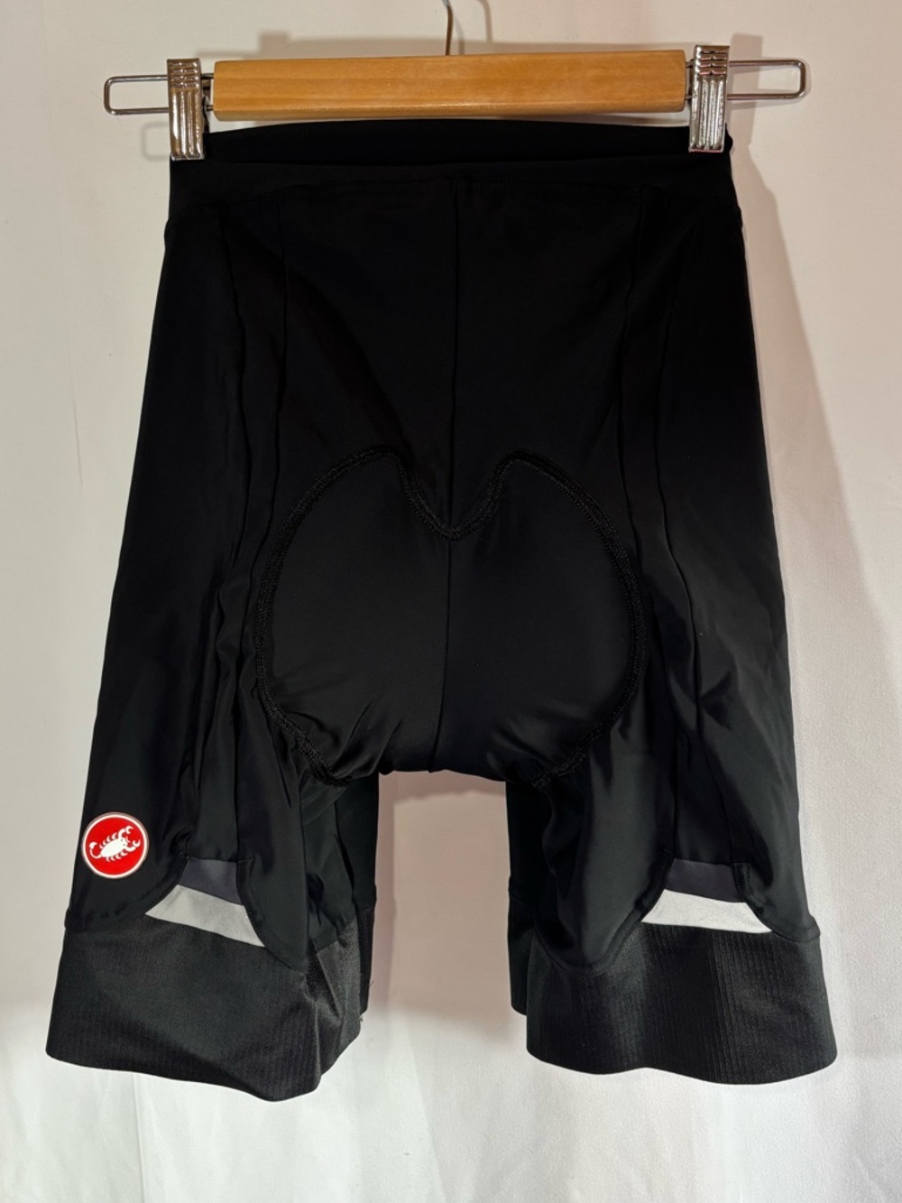 Castelli Cycling Bib Shorts Men’s Size L Black Padded Bike Shorts Performance